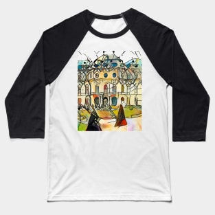 Kandinsky meets Belvedere Palace (1) Baseball T-Shirt